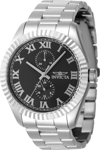 Invicta Men's 47420 Specialty Quartz Multifunction Black Dial Watch