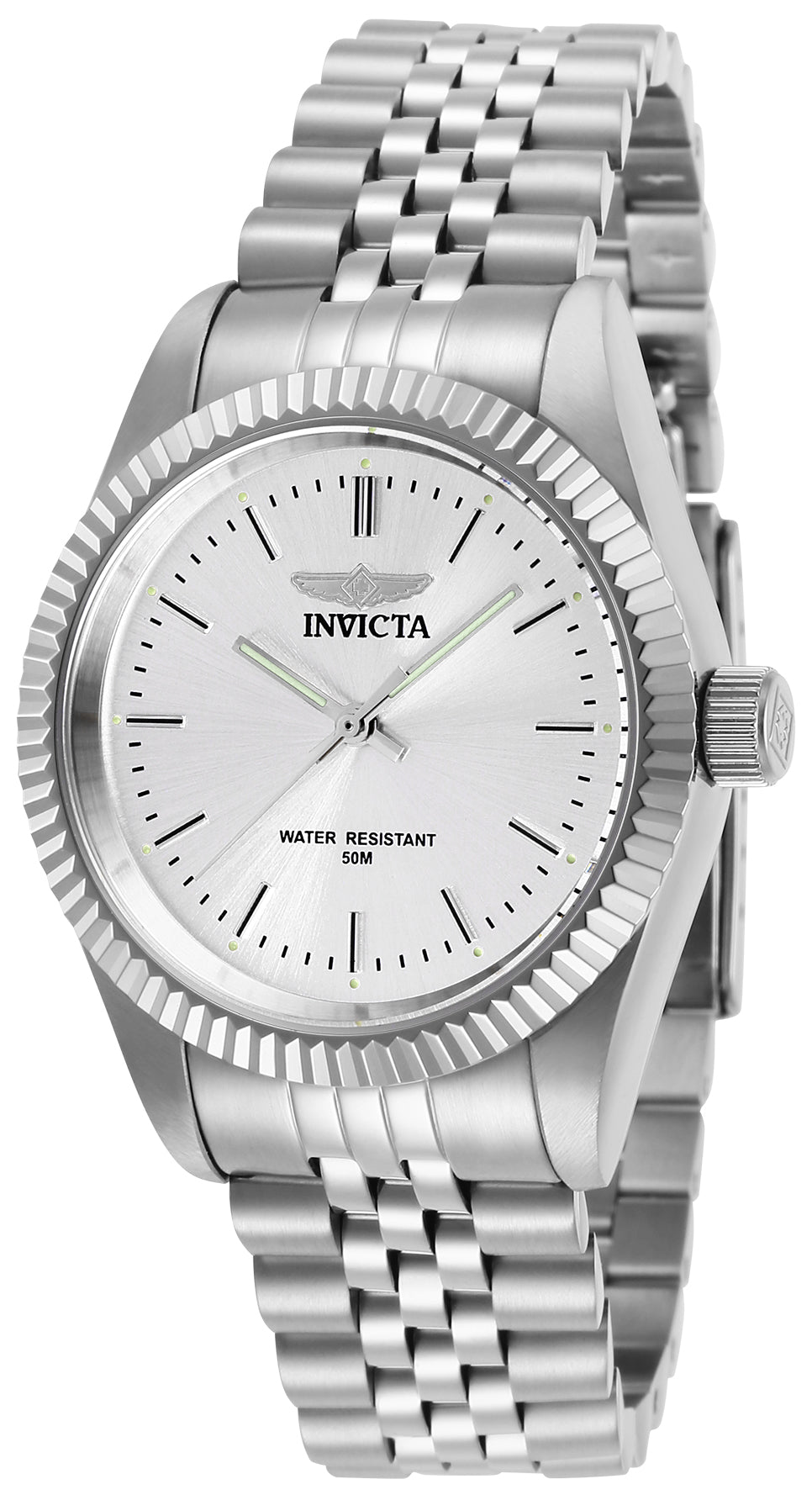 Invicta Women's 29396 Specialty  Quartz 3 Hand Silver Dial Watch