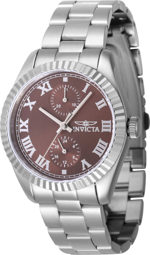 Invicta Women's 47438 Specialty  Quartz Multifunction Copper Dial Watch