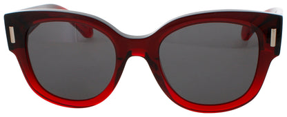 FERRAGAMO Grey Oval Ladies Sunglasses SF-SF2007S-615