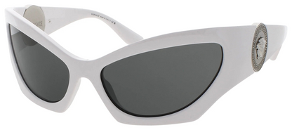 VERSACE SUNGLASSES  VE4450 – White / Dark Grey (314/87)