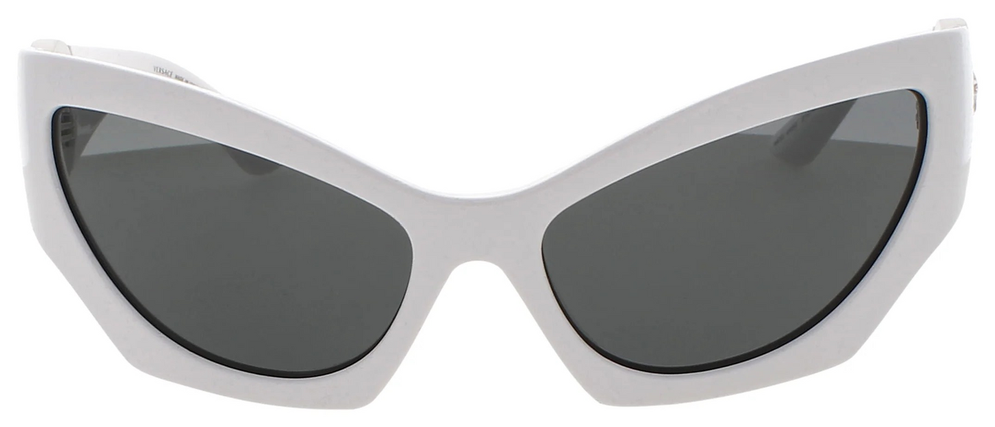 VERSACE SUNGLASSES  VE4450 – White / Dark Grey (314/87)